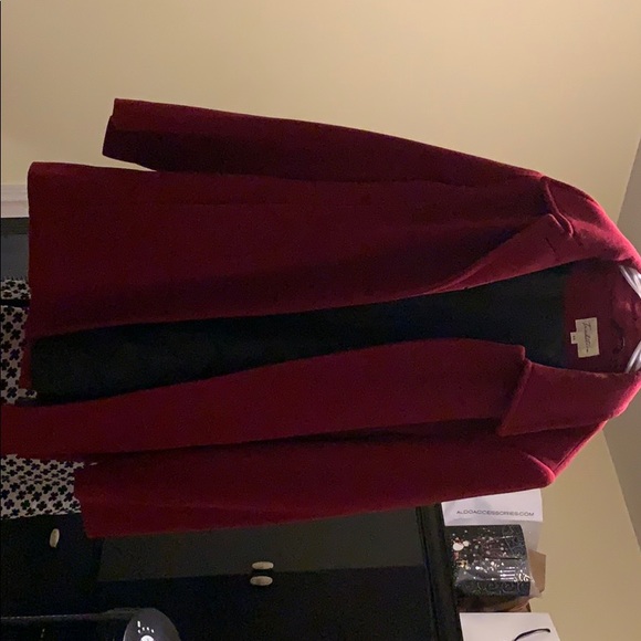 Maroon pea coat, worn four times - Picture 1 of 1